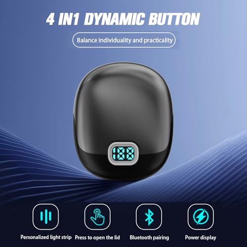 Wireless Gaming Earbuds with Mic 2.4GHz Low Latency ANC Z154