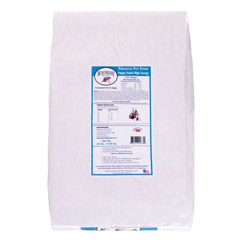 Blue Label Pork and Chicken Dry Dog Food 20 lb U601330