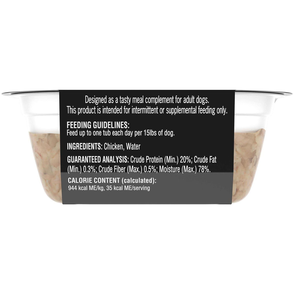 Chicken Wet Dog Food T544