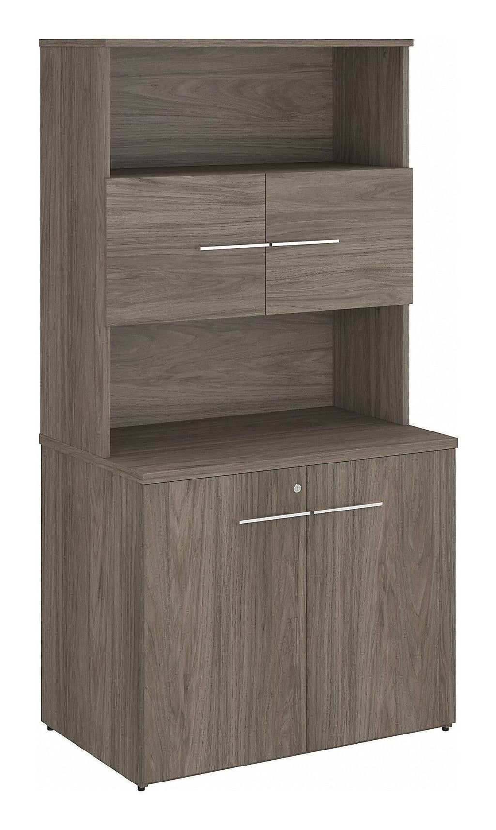 36x22W Tall Storage Cabinet with Doors and Shelves B5429