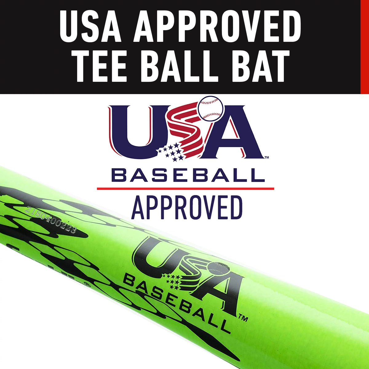 Green Youth Tee Ball Bat L38395