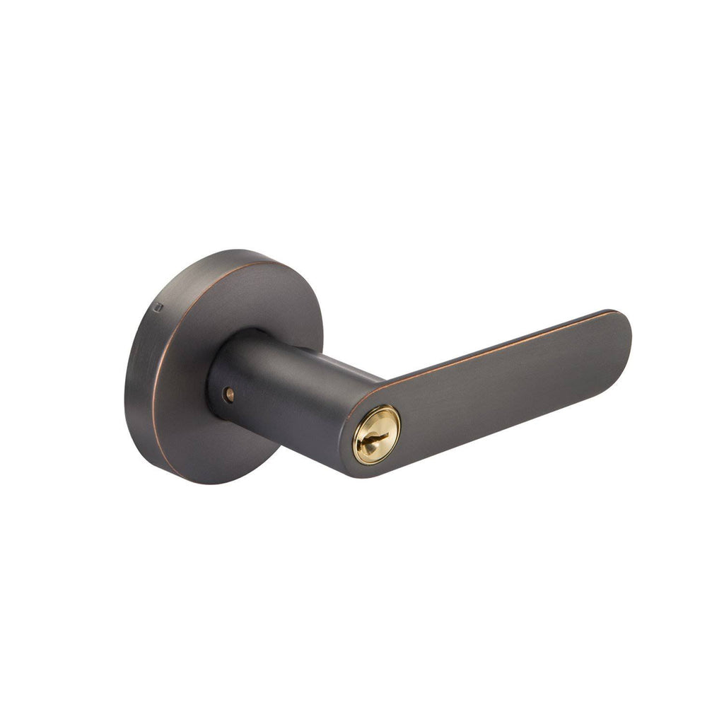 Keyed Entry Lock Satin Nickel Finish Z2739