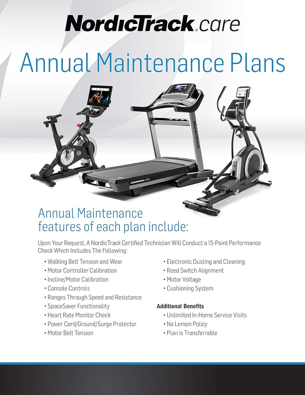 Fitness Equipment Maintenance Plan R681921
