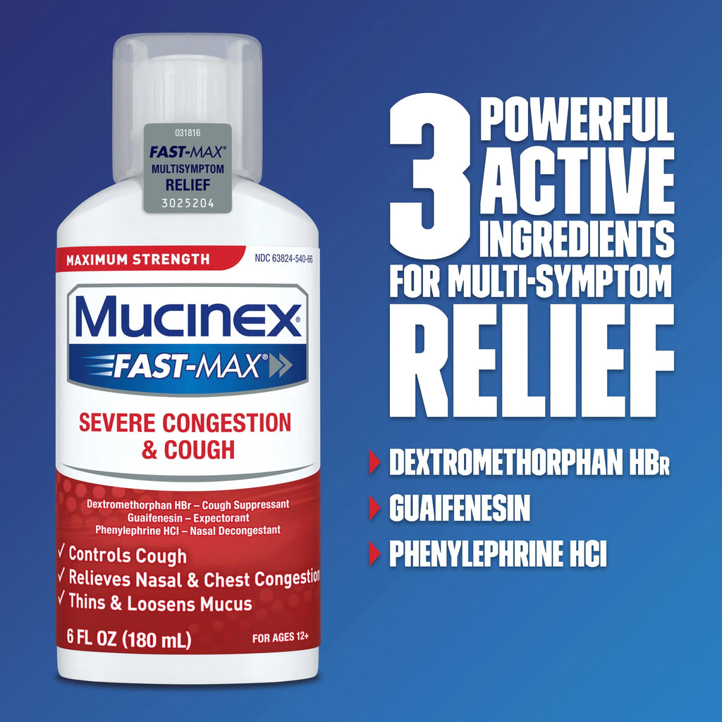 Cold and Flu Liquid Medicine, 6 fl oz M724