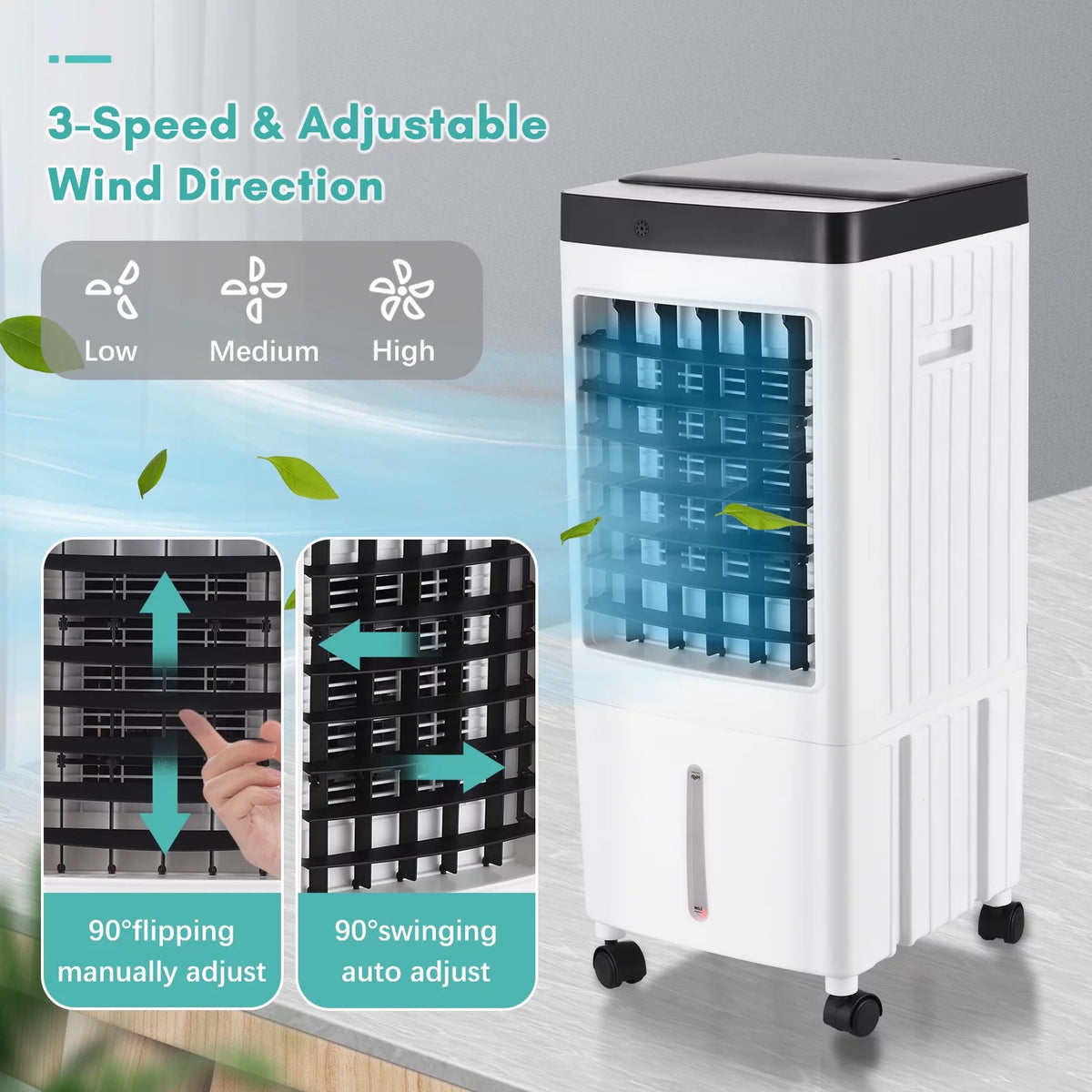 Portable Air Conditioner Cooler Fan with 3 Wind Speeds V558