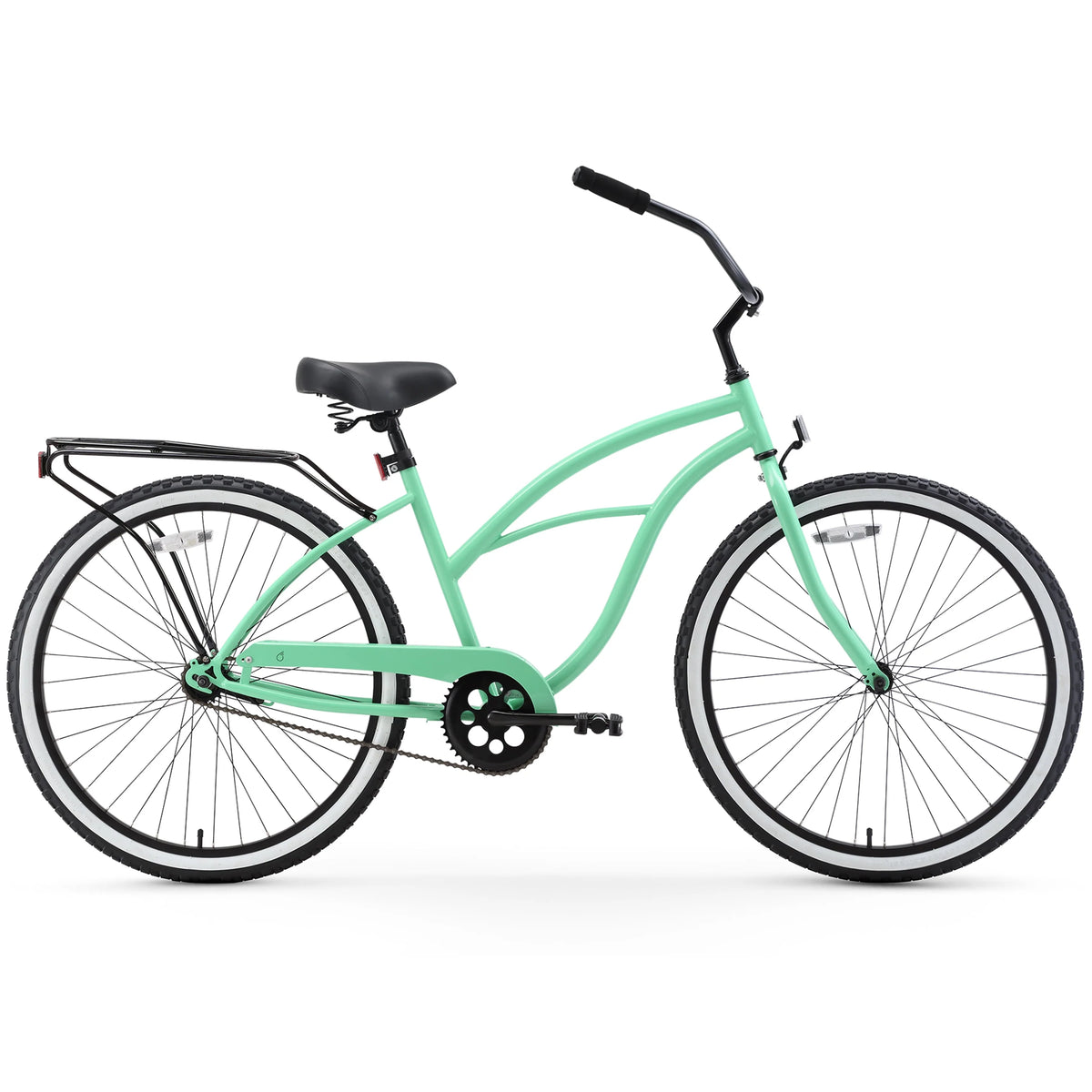 Teal 1 Speed Beach Cruiser Bicycle D824198