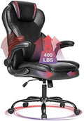 Big and Tall Fabric Office Chair 400lbs Heavy Duty Executive Desk Chair D69876