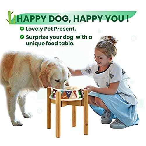 Adjustable Dog Bowl Stand M137