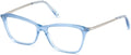 Light Blue Square Frame Eyeglasses H5299