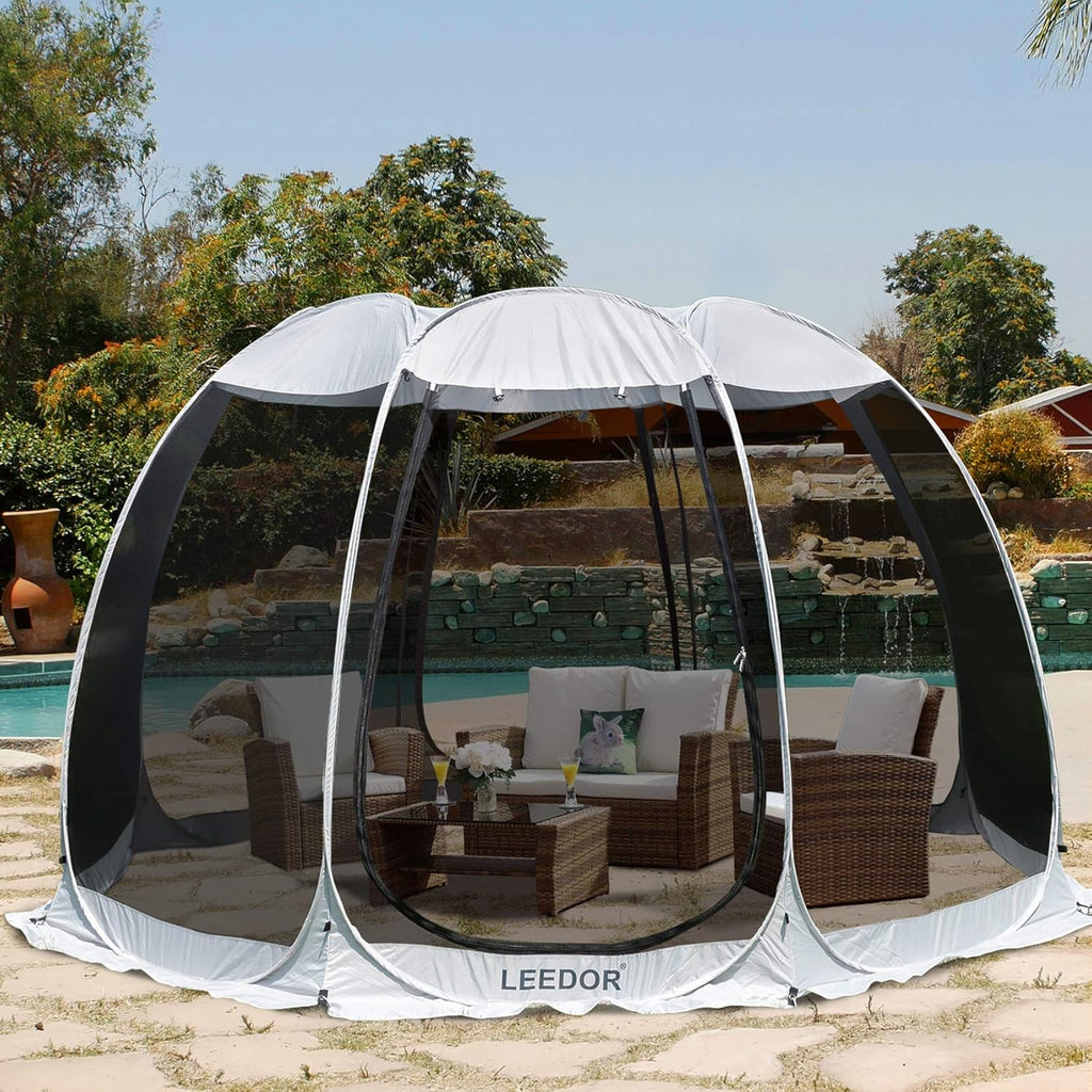 10'x10' Gray Pop Up Canopy Tent F34018