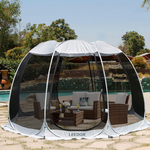 10'x10' Gray Pop Up Canopy Tent F34018