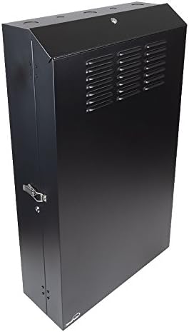 5U Vertical Wall Mount Enclosure Black K655491