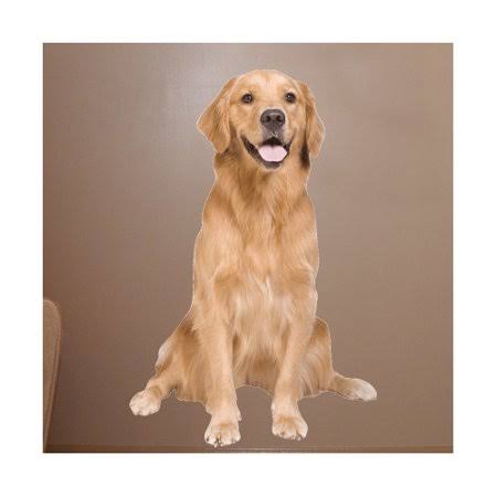 Golden Retriever Cutout Wall Decal S6944