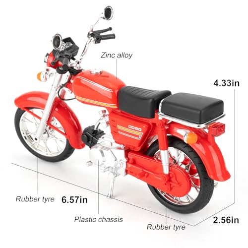 1:10 Green Motorcycle Toy Car U811