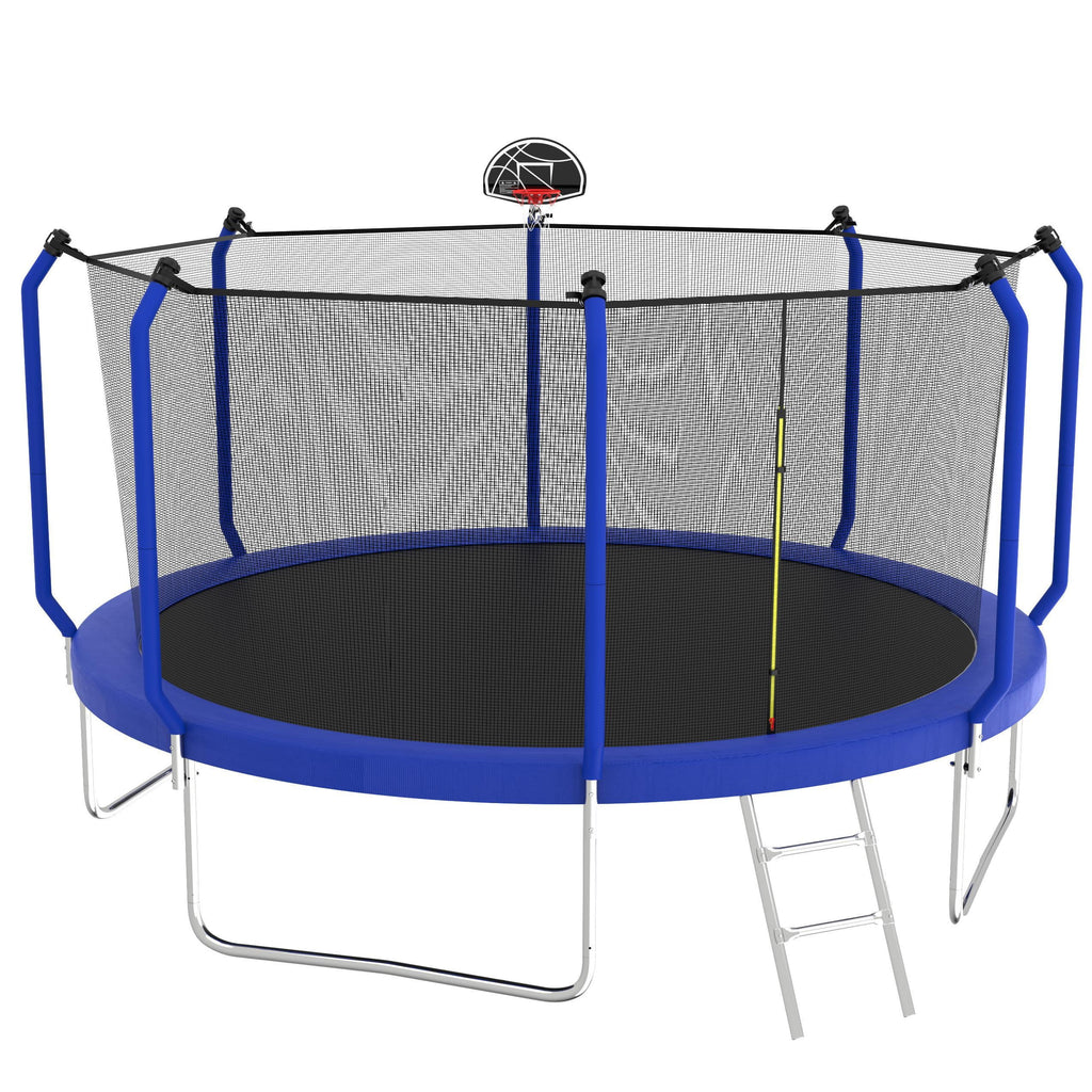 12FT Round Trampoline with Enclosure M877292