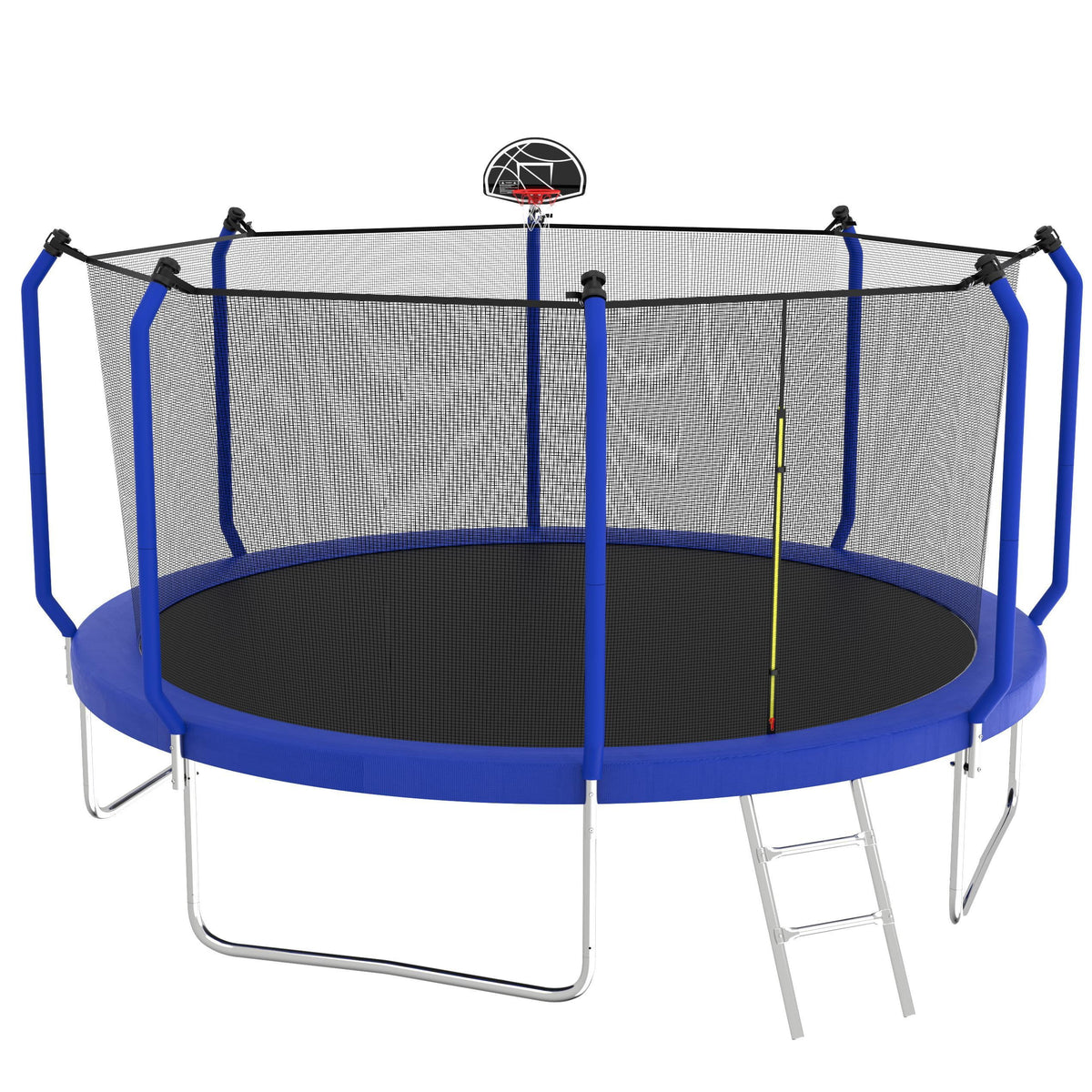 12FT Round Trampoline with Enclosure M877292