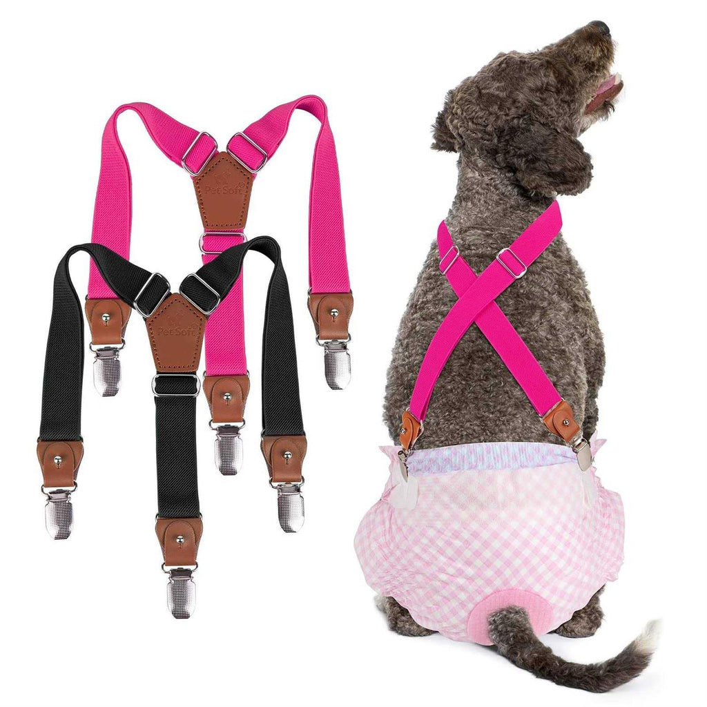 2 Pieces Dog Diaper Suspenders L32637