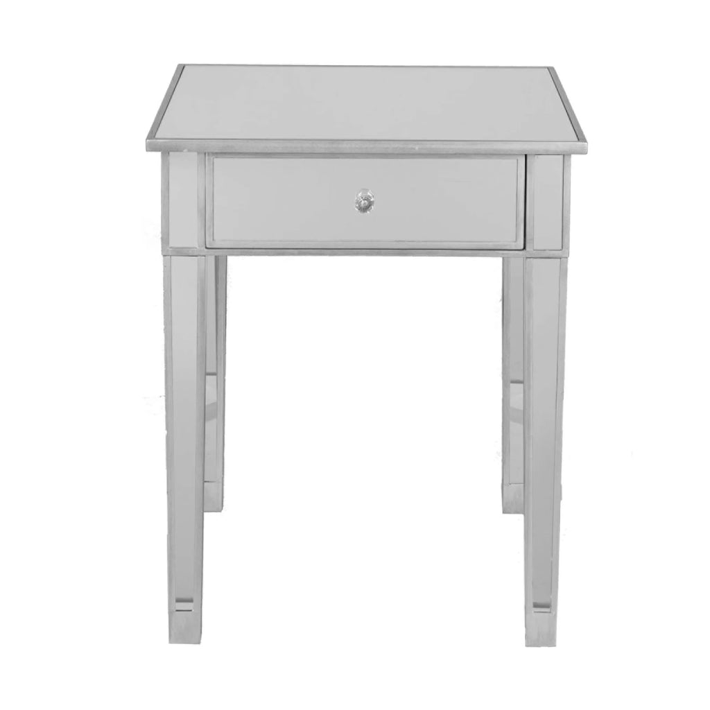 Freestanding Mirrored Accent Table B182852