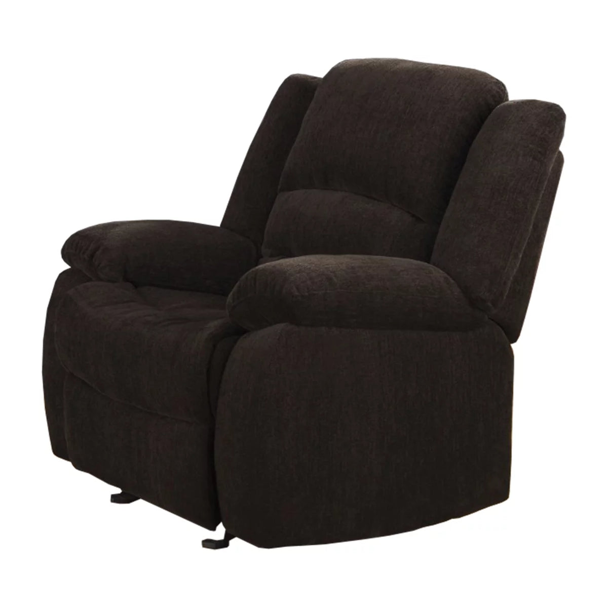 Chocolate Glider Recliner E148