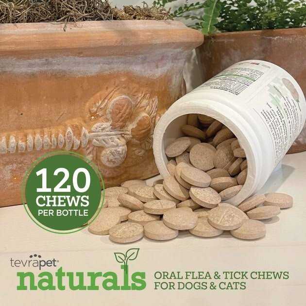 Oral Flea & Tick Chews for Dogs & Cats G8207