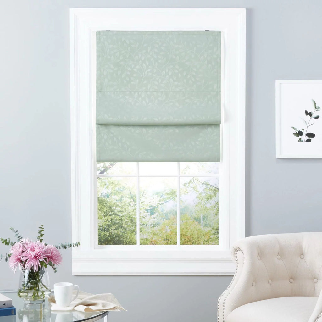 Sage 34"x 64" Blackout Roman Shade Y55528