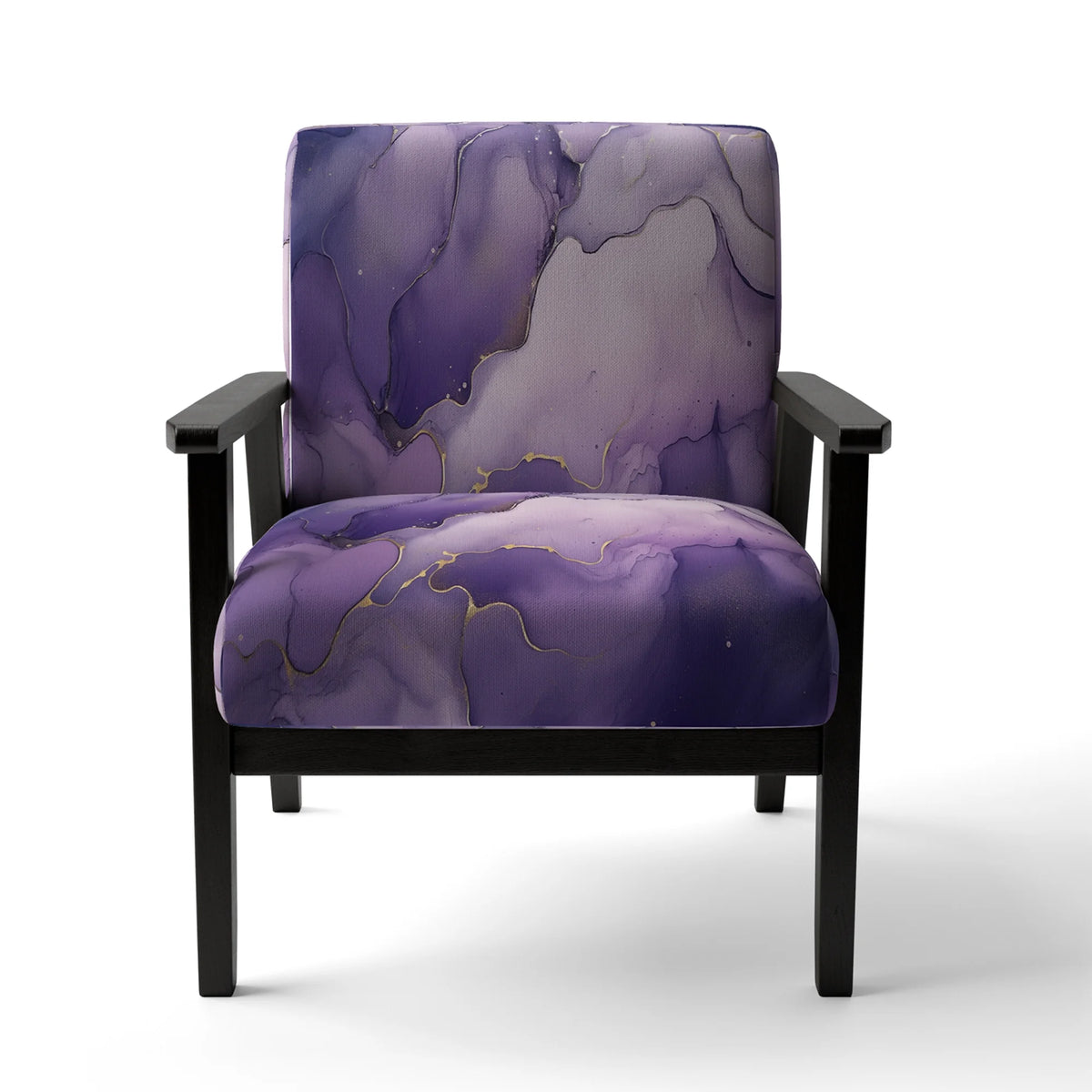 Purple Upholstered Accent Chair T731068
