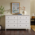 Walnut 6-Drawer Solid Wood Dresser R84709