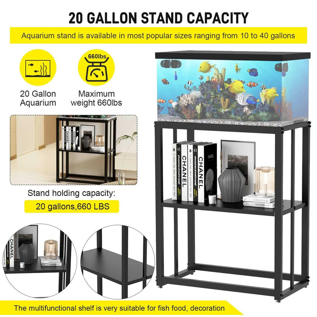 Metal Aquarium Stand 20 Gallon T744321