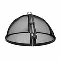 Carbon Steel Hinged Round Fire Pit Safety Screen O294037