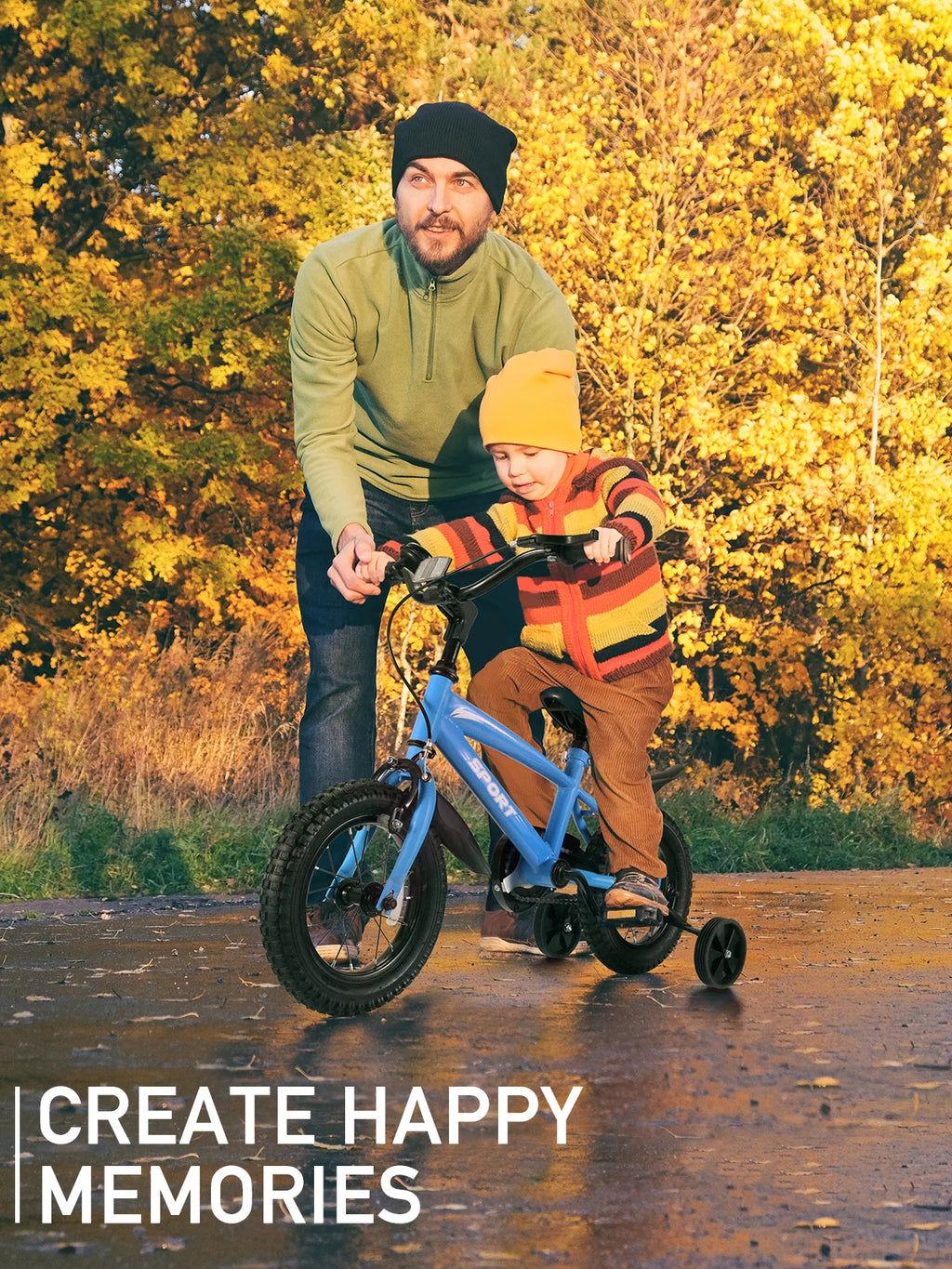 Blue Kids Bike W2358