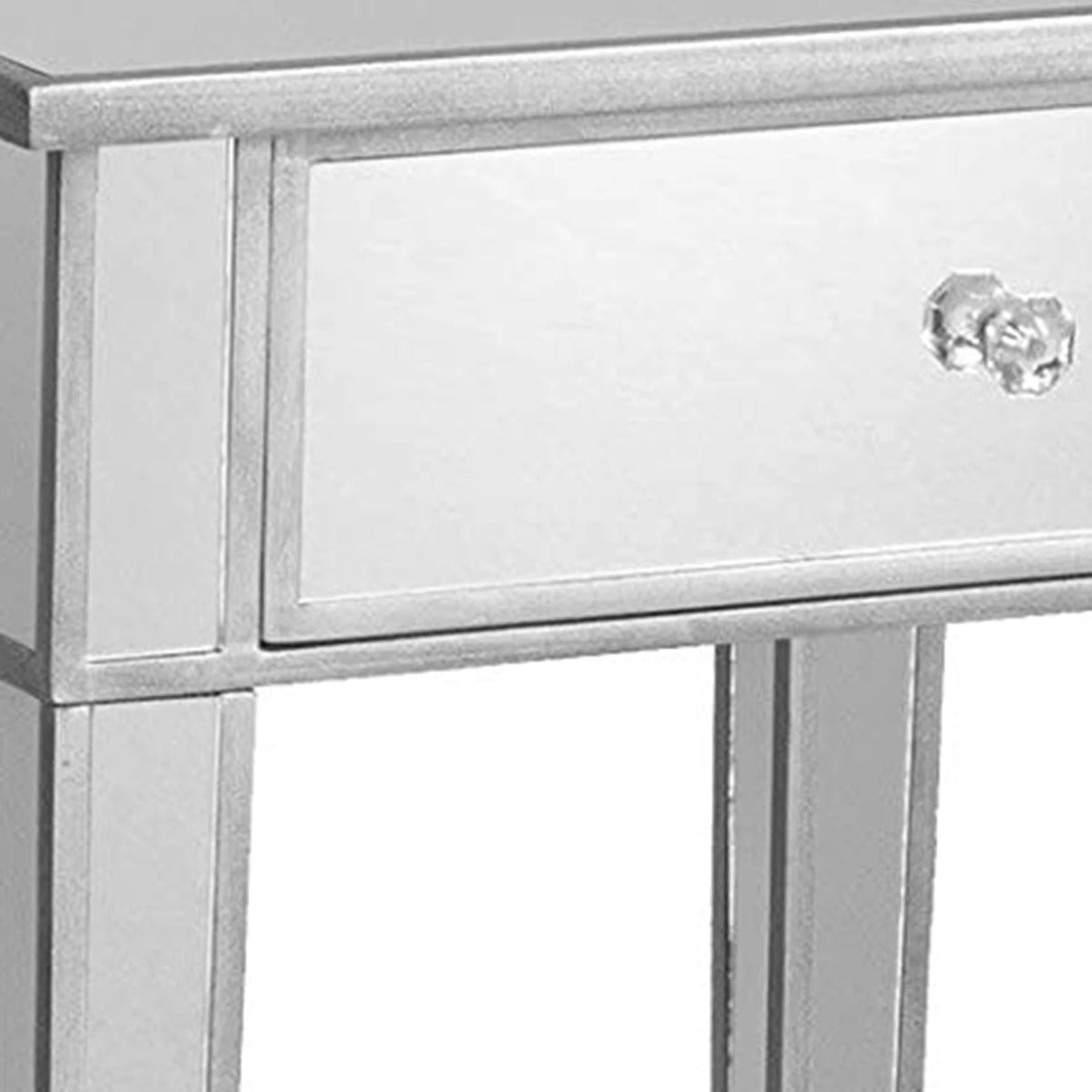 Freestanding Mirrored Accent Table B182852
