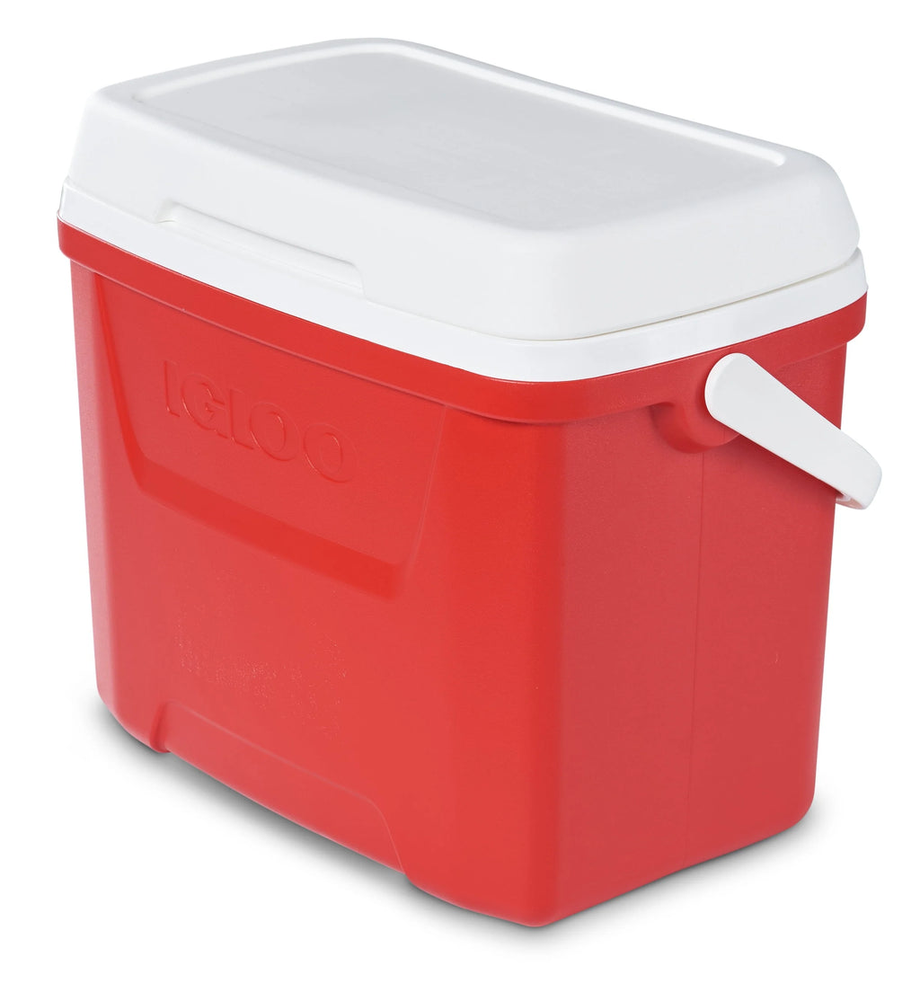 28 QT Red Ice Chest Cooler O4962