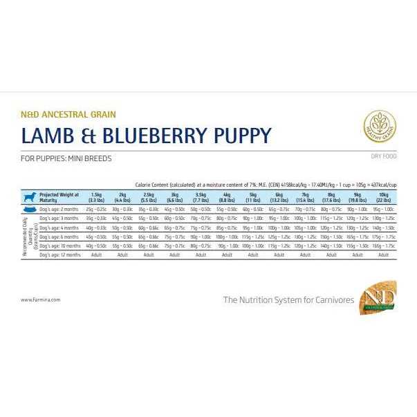 Lamb & Blueberry Dog Dry Food O17835