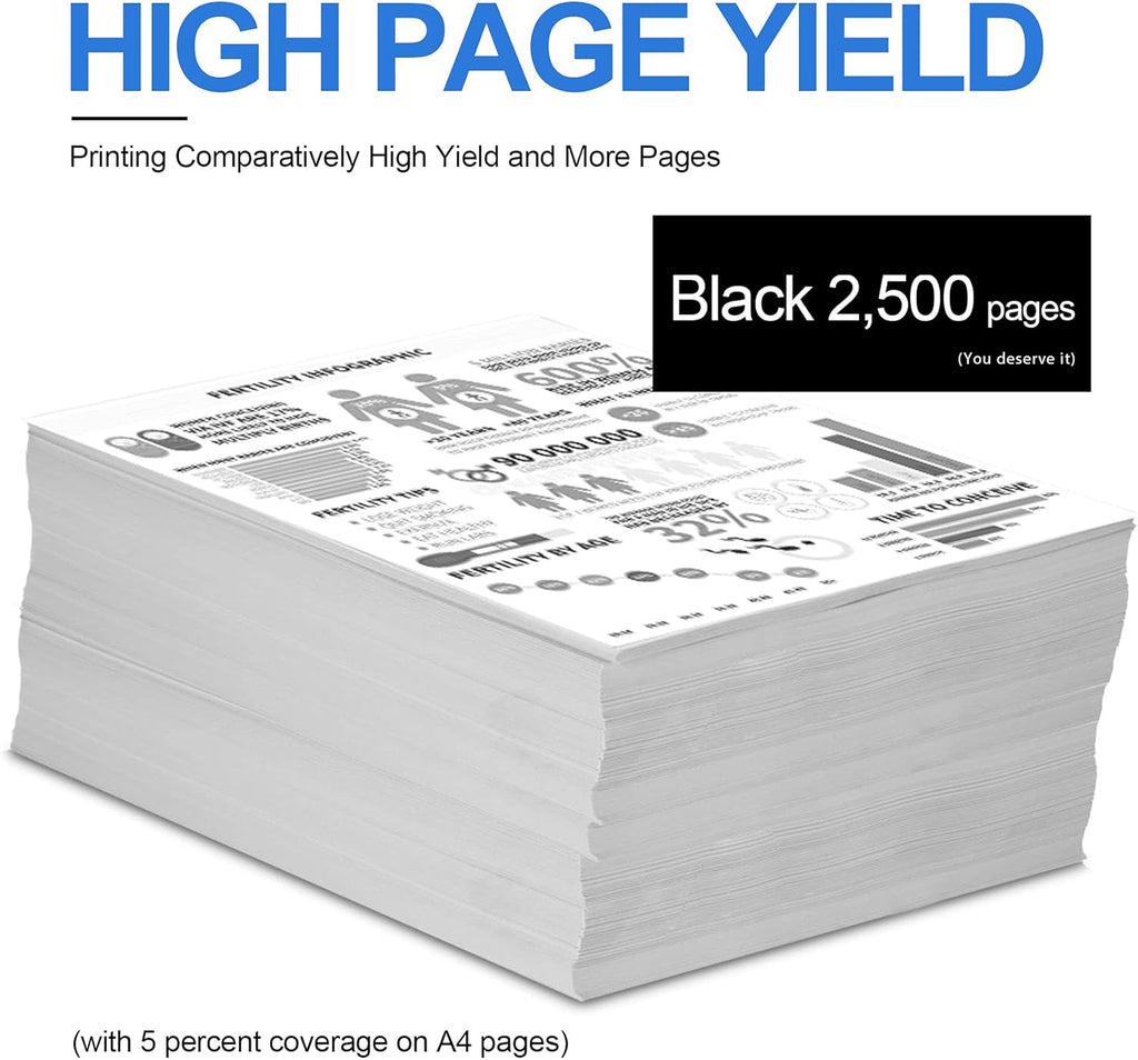 Black 4 Pack Toner Cartridge I11857