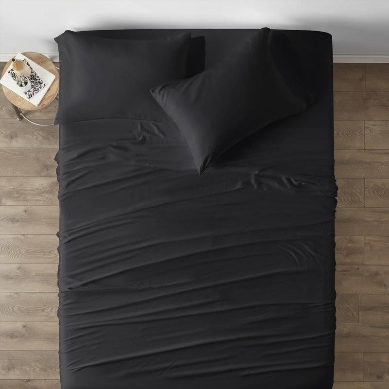 Rayon from Bamboo 4-Piece King Bed Sheet Set J181