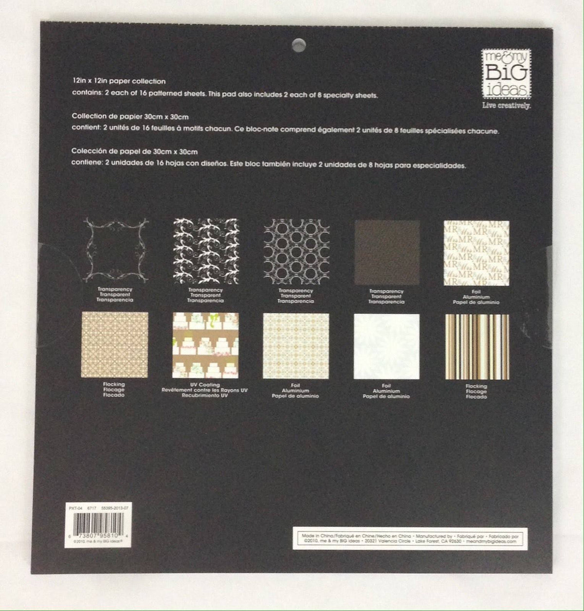 Wedding Specialty Cardstock Pad C273