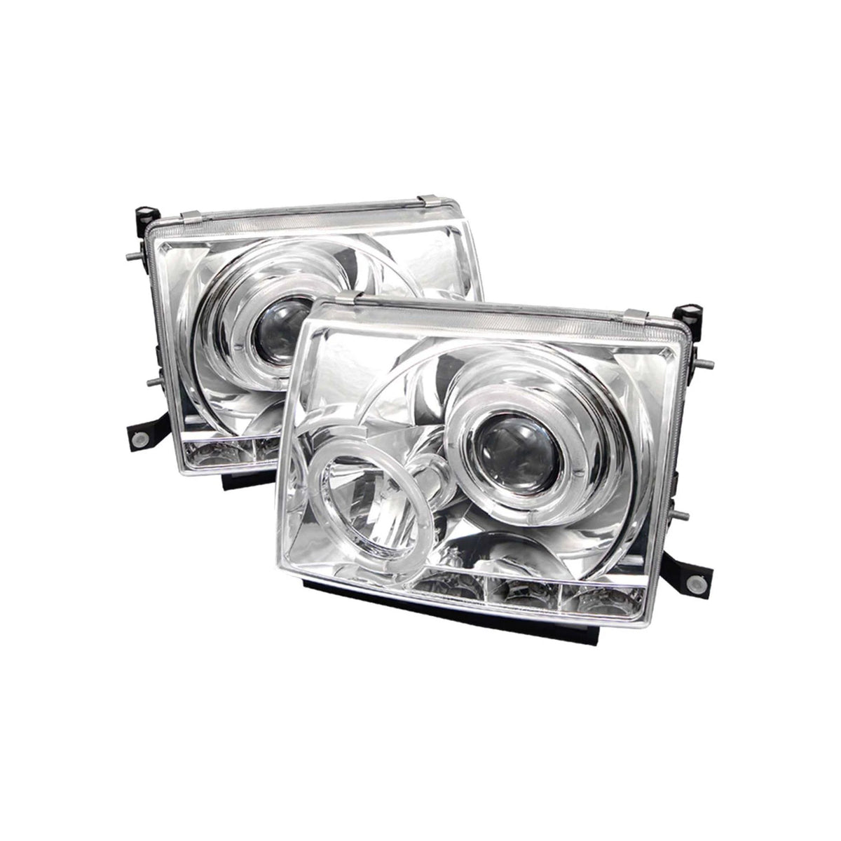 Chrome Halo Projector LED Headlights L6020