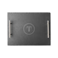 Personalized Tray with Metal Handles N897675