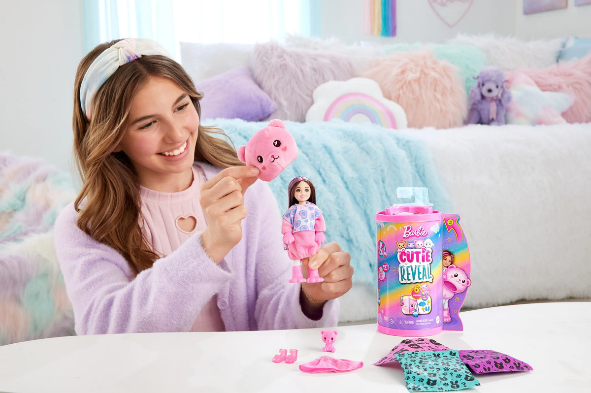 Brunette Plush Doll & Accessories W348