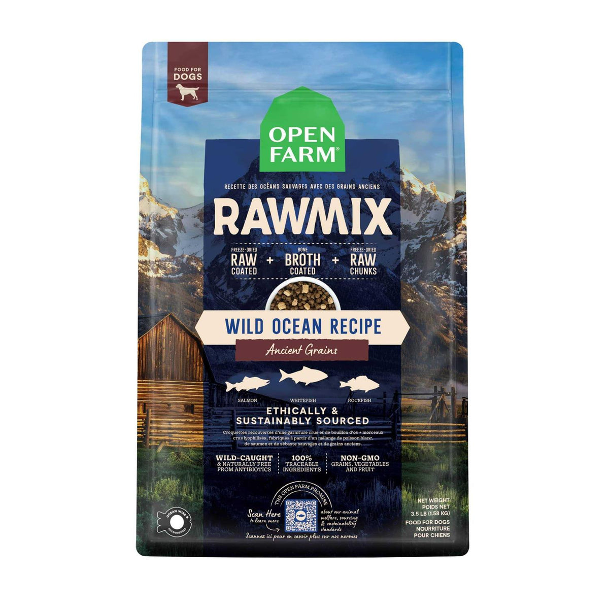 Wild Ocean Ancient Grains Dog Food J6206