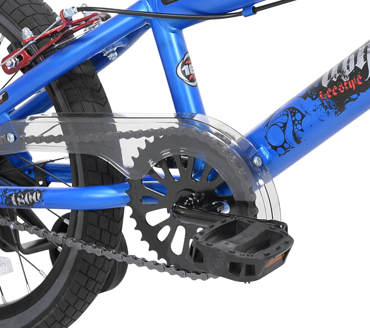 18-inch Blue Freestyle BMX Bicycle B81589