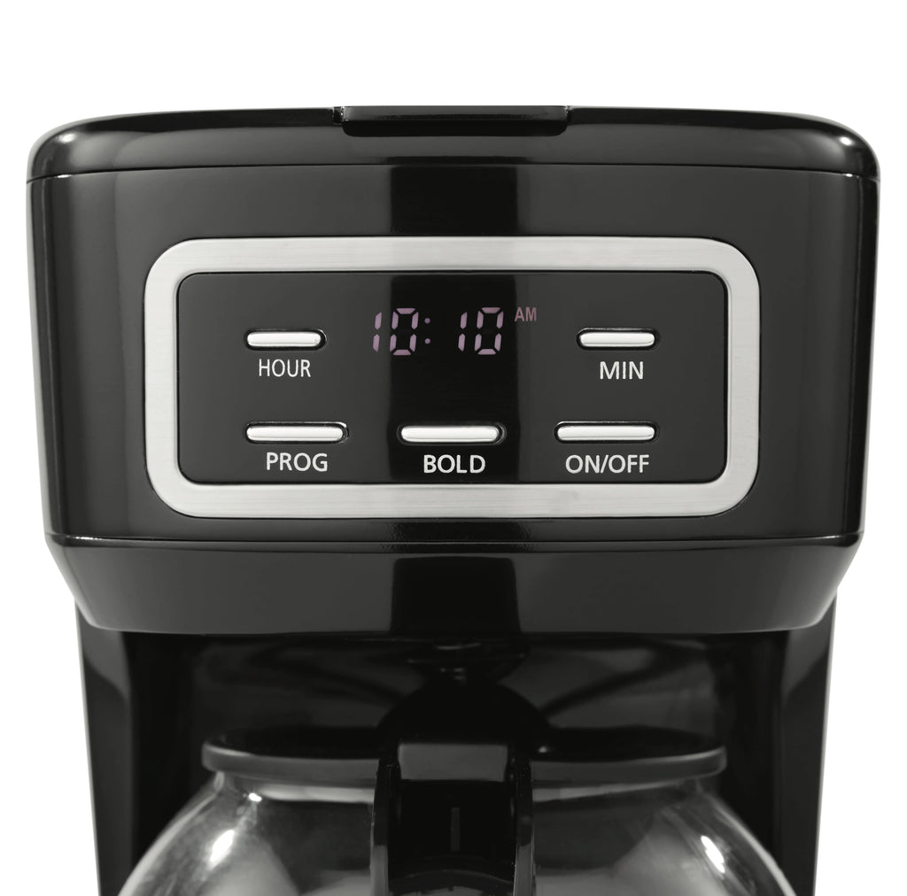 12 Cup Programmable Coffee Maker 1.8 Liter Black A7654