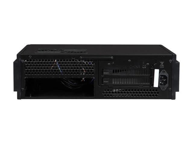 Black Slim Mini-ITX HTPC Gaming Case C6417