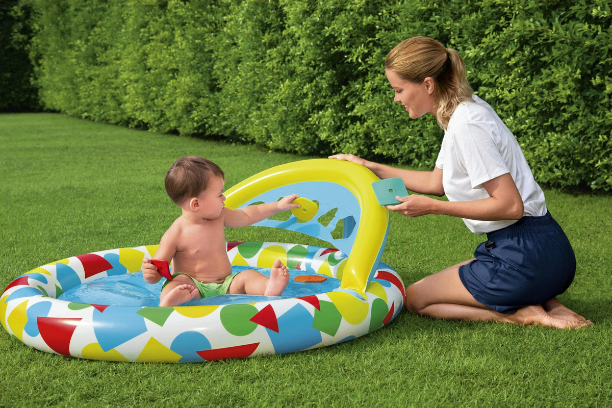 Inflatable Kiddie Pool 47” x 46” x 18” F38939