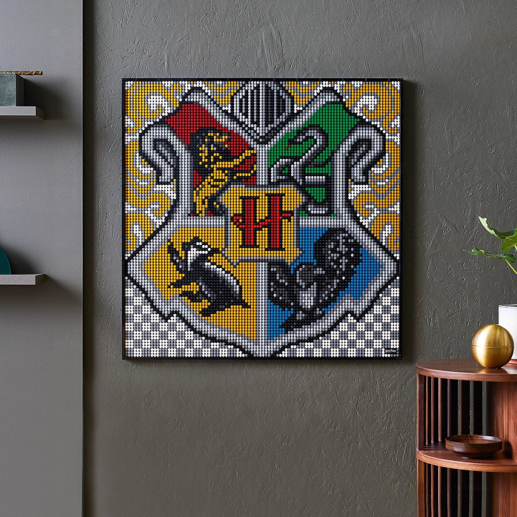 LEGO Art Harry Potter Hogwarts Crests 4,249 Pieces J132452