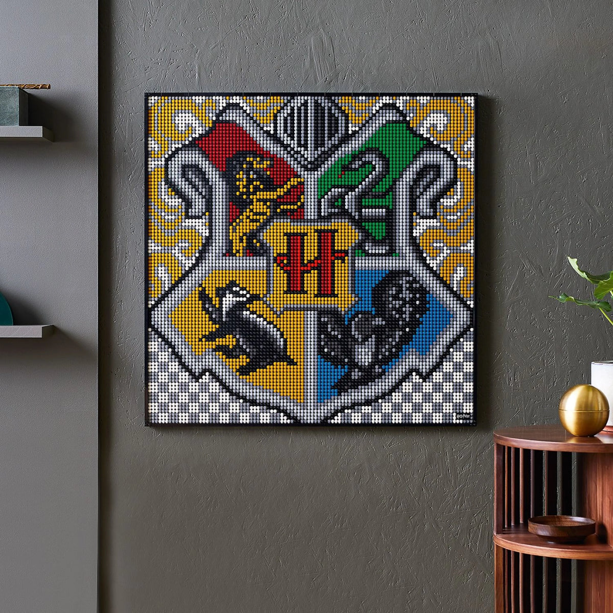 LEGO Art Harry Potter Hogwarts Crests 4,249 Pieces J132452