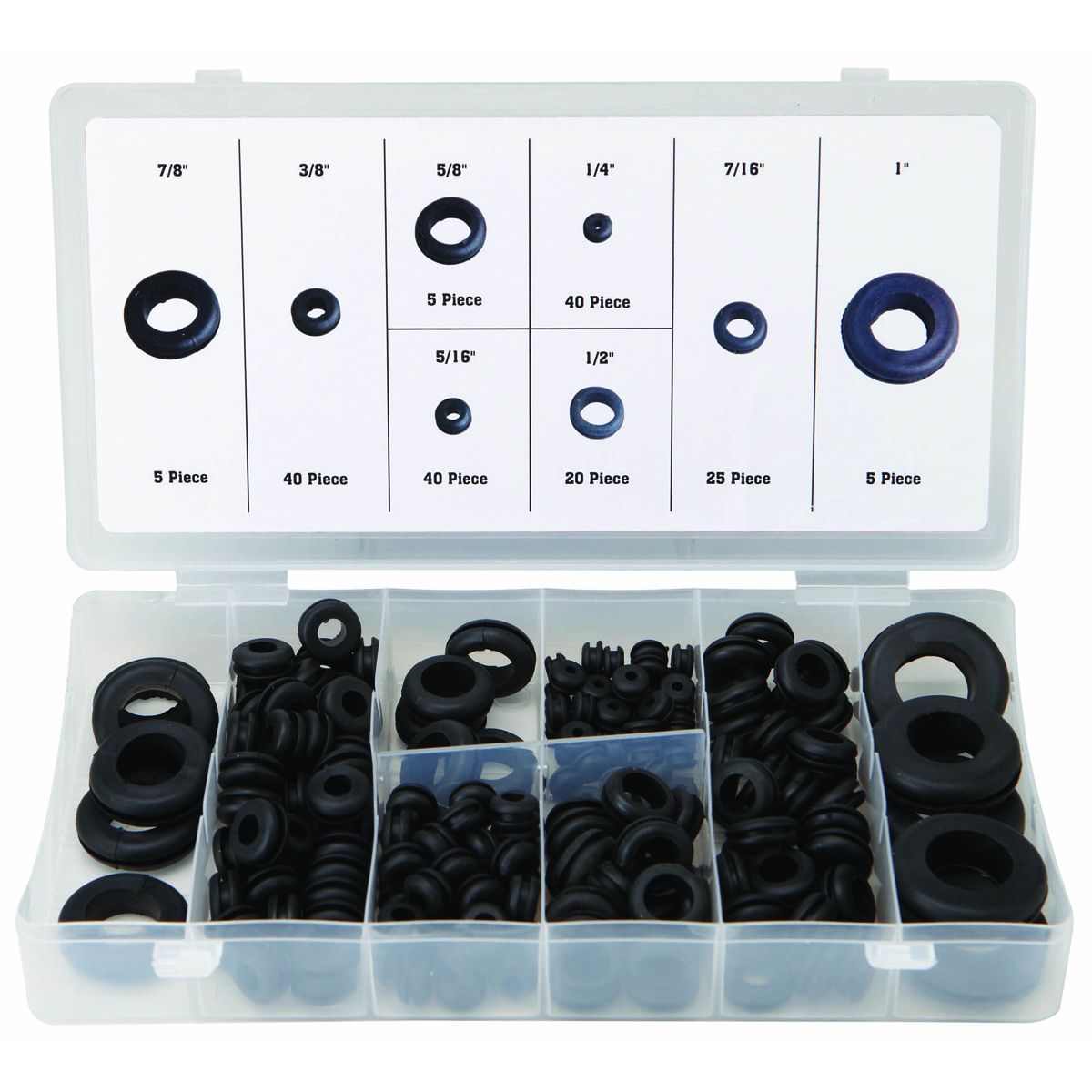 Harness Grommet Set, 180 Piece R61320