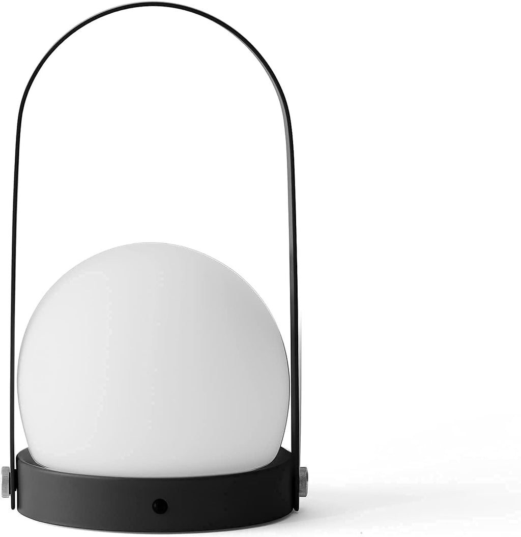 Portable LED Lamp, Dimmable and Rechargeable, Matte Black U717