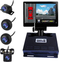 360 Degree Bird View Car DVR Camera System Kit with 7inch Monitor I436584