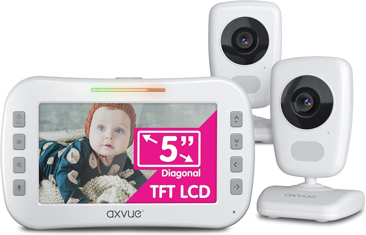 Video Baby Monitor 5 High Resolution Screen H42577